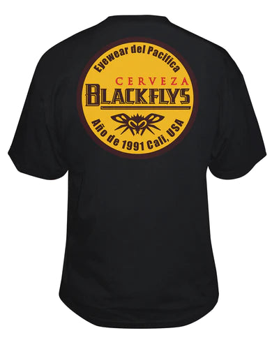 Black Flys Cerveza T-Shirt